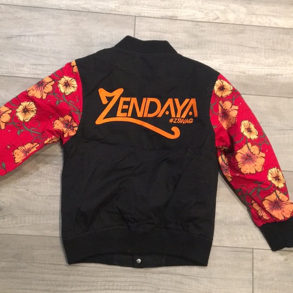 NEW* Girl's Zendaya Bomber Jacket - Picture 4 of 7